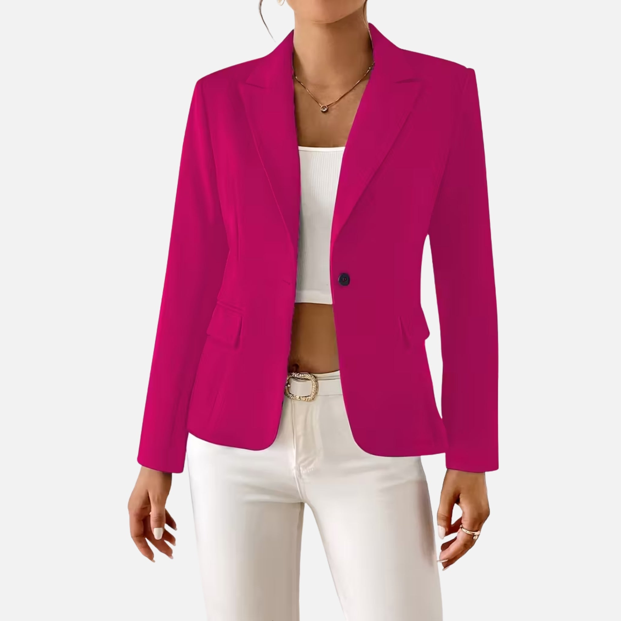 NolaKwin | Damska dopasowana marynarka z wygodnym fasonem