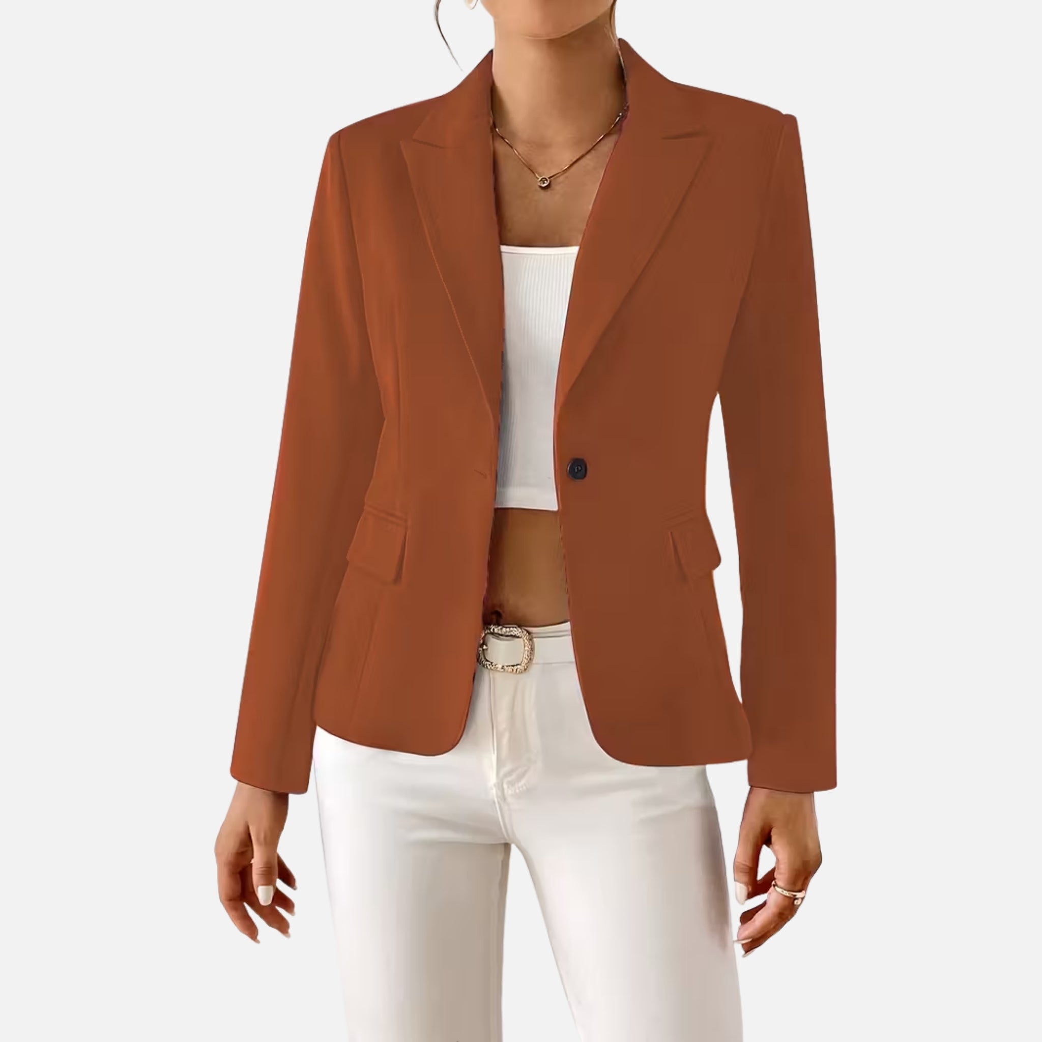 NolaKwin | Damska dopasowana marynarka z wygodnym fasonem