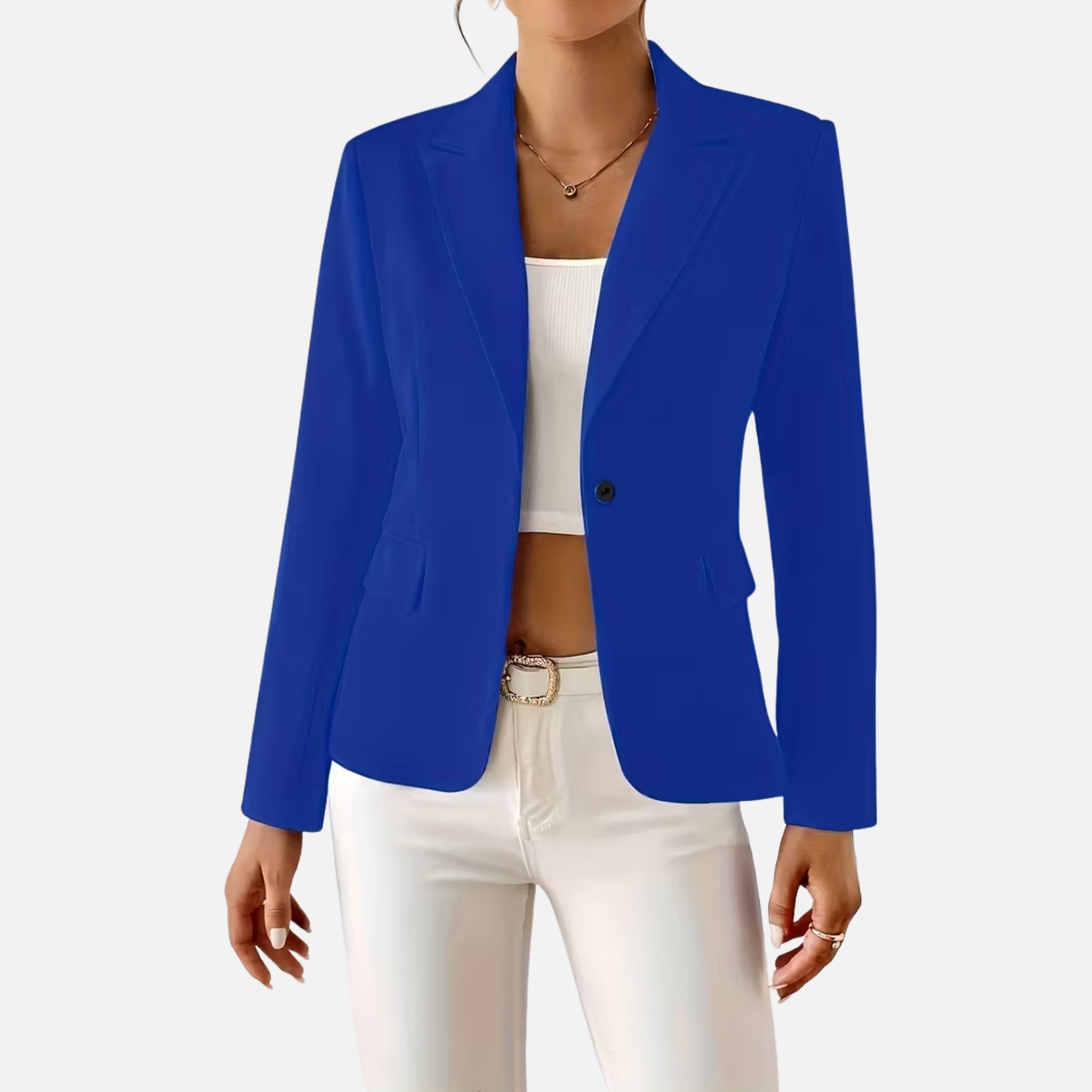 NolaKwin | Damska dopasowana marynarka z wygodnym fasonem