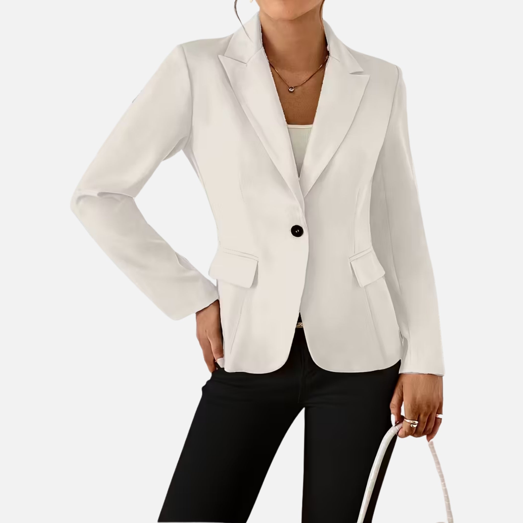 NolaKwin | Damska dopasowana marynarka z wygodnym fasonem