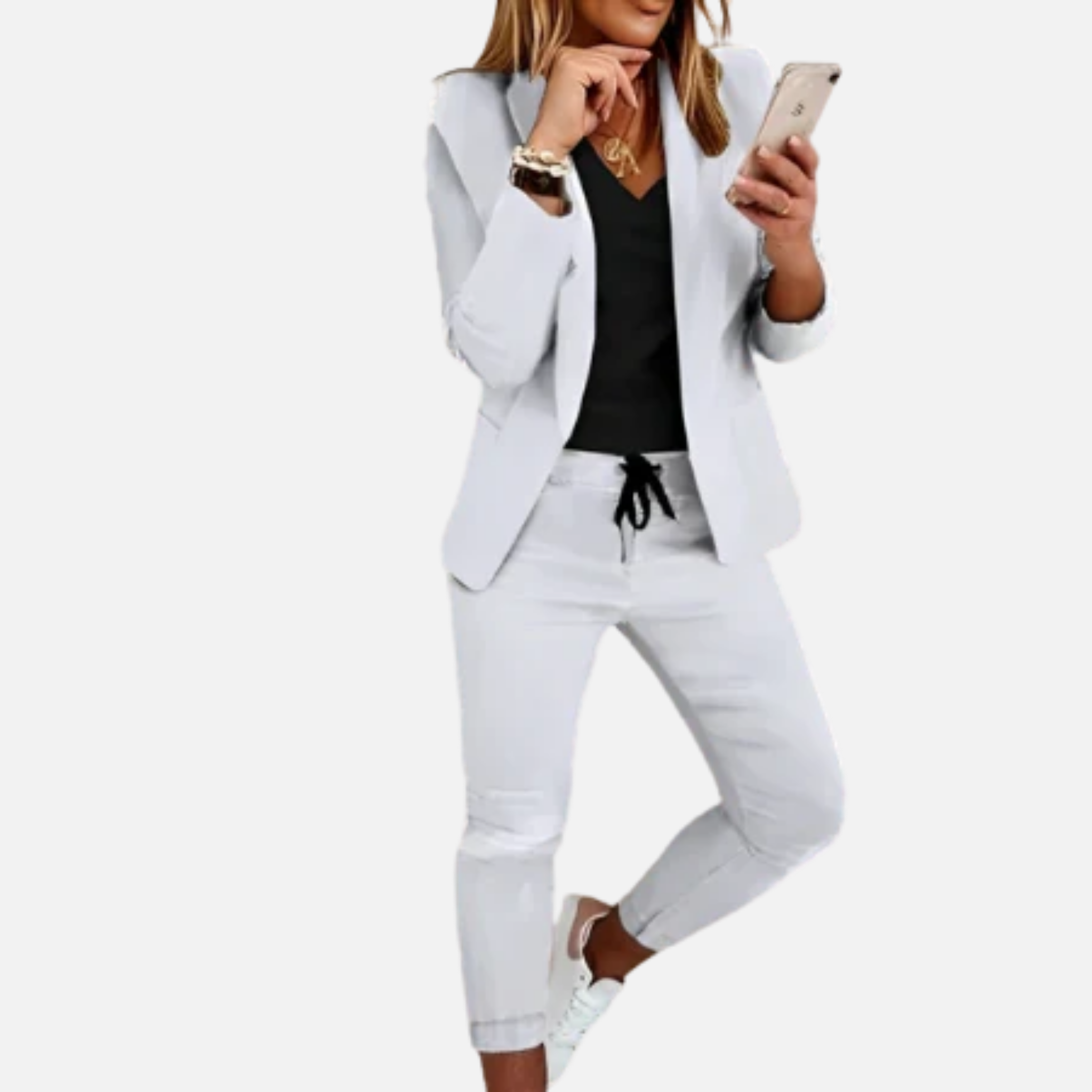 NolaKwin | Stylowy zestaw blazerów stretch dla kobiet - Idealny na każdą porę roku